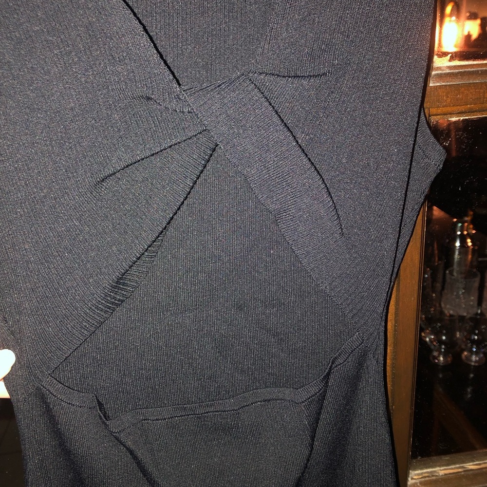 Vici black cut out bodycon midi NWOT